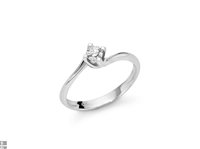 Anello Miluna Donna Solitario Di Diamanti in Oro Diamante 0.20 Ct LID5180-020G7 - LID5180-020G7